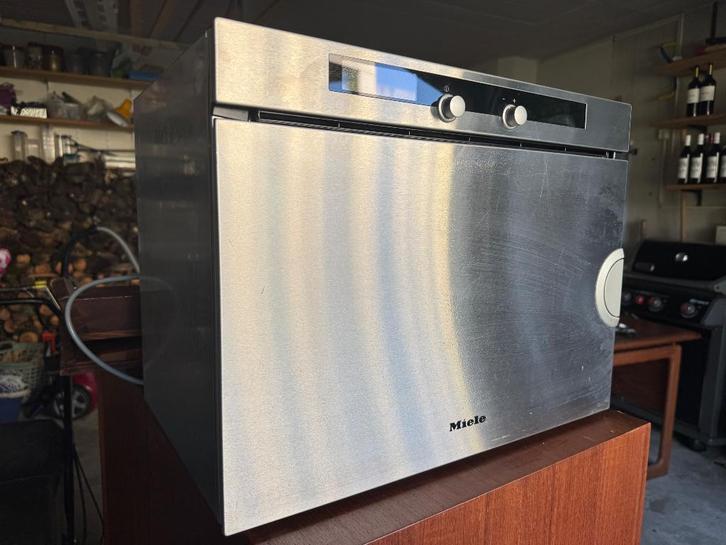 Stoomoven van Miele, Witgoed en Apparatuur, Ovens, Gebruikt, Vrijstaand, Oven, Minder dan 45 cm, 45 tot 60 cm, Stoom, Ophalen