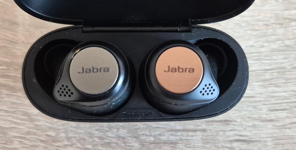 Jabra Elite Active 75t ANC oordopjes, Ophalen of Verzenden, Gebruikt, In oorschelp (earbud), Bluetooth