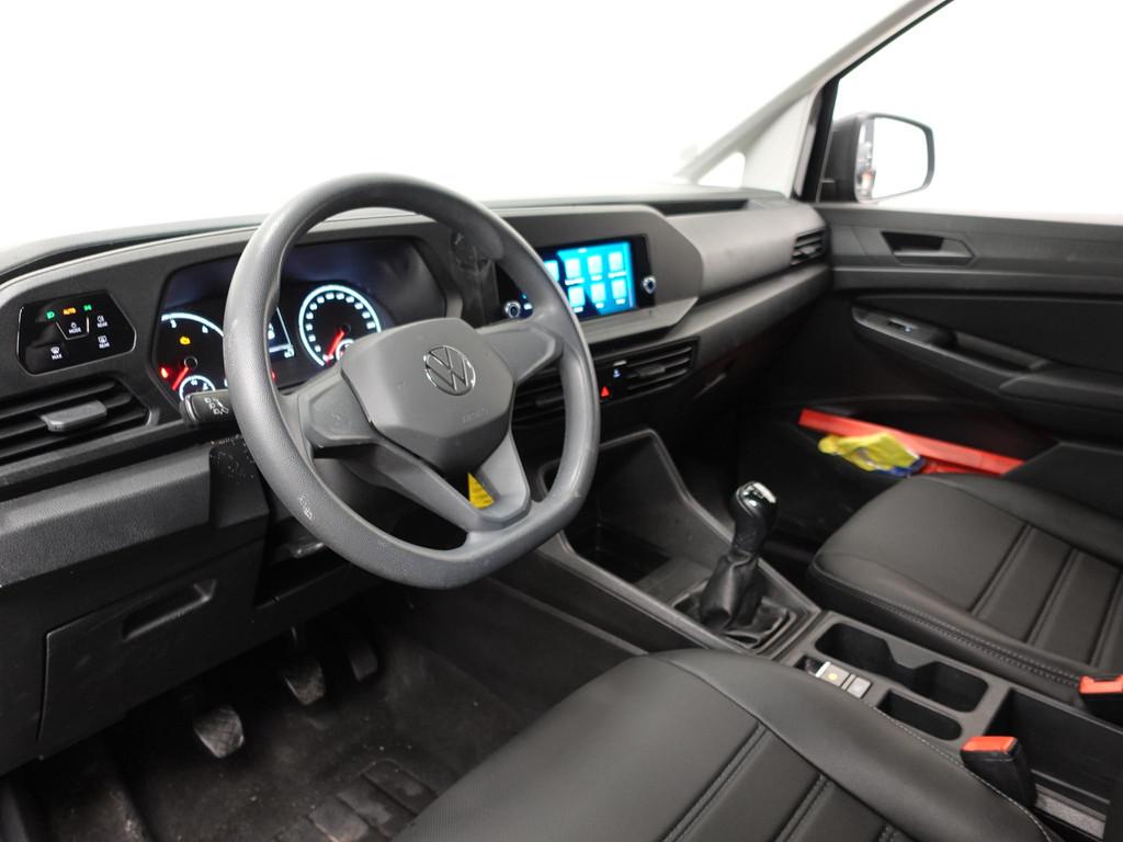Volkswagen Caddy Cargo 2.0 TDI Airco Apple Carplay/ Android, Auto's, Bestelauto's, Voorwielaandrijving, Stof, Gebruikt, Euro 6
