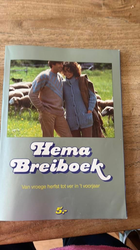 HEMA breiboek 1984/1985, Hobby en Vrije tijd, Breien en Haken, Ophalen of Verzenden, Zo goed als nieuw, Haken, Patroon of Boek