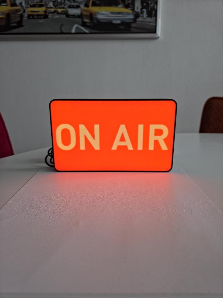ON AIR Lamp – Breng de studio naar je eigen plek!, Ophalen of Verzenden, Nieuw, Overige merken
