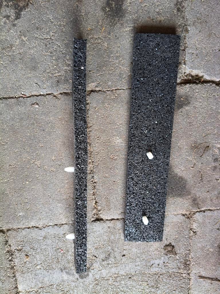 rubber granulaat strip voor bescherming platdak zonnepanelen, Ophalen of Verzenden, Nieuw