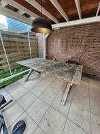Hardhouten tuintafel Exotan gratis af te halen, Tuin en Terras, Tuintafels, Ophalen, Gebruikt, Rechthoekig, Hout