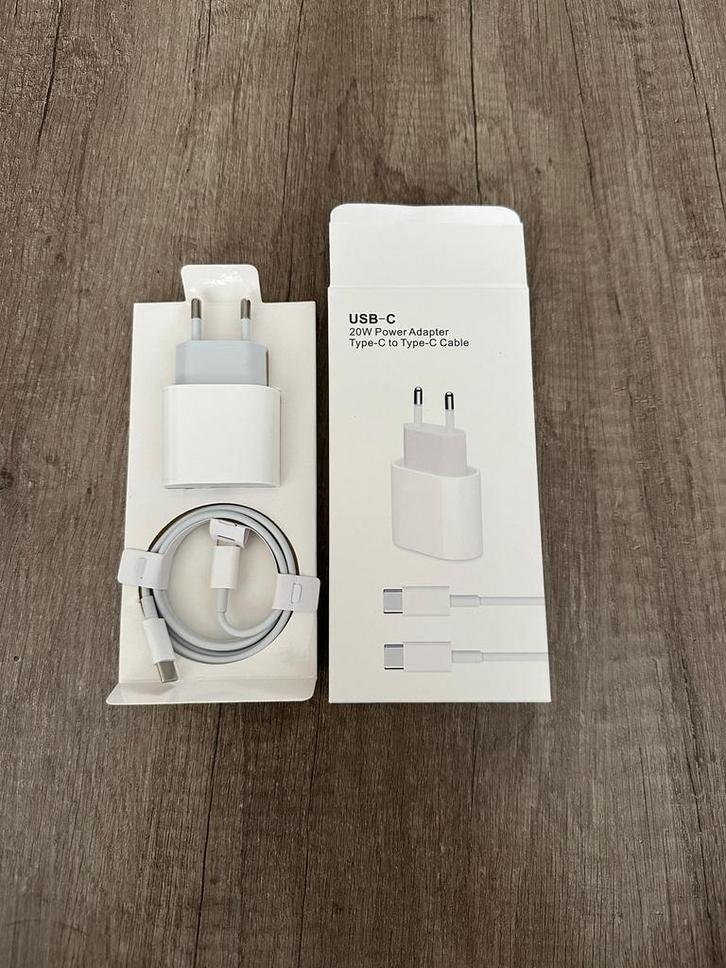 20W USB-C snellader, Telecommunicatie, Mobiele telefoons | Telefoon-opladers, Nieuw, Apple iPhone, Ophalen of Verzenden