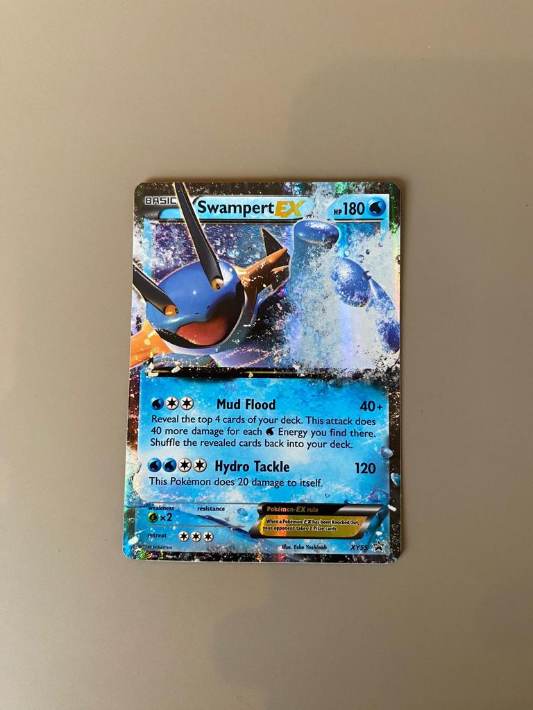 Swampert EX xy55, Ophalen of Verzenden, Zo goed als nieuw