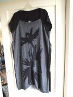 Tuzzinero zwart antraciet gebreid jurkje maat 48, Kleding | Dames, Jurken, Zwart, Maat 46/48 (XL) of groter, Ophalen of Verzenden