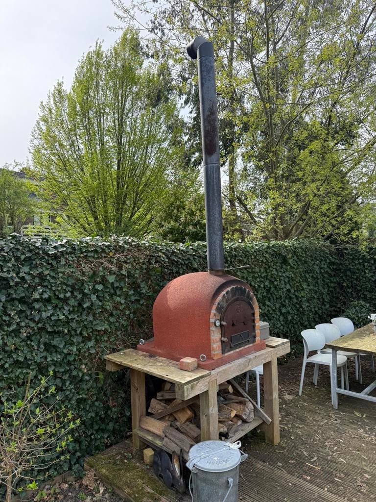 Pizzaoven houtoven pizza oven, Tuin en Terras, Pizzaovens, Gebruikt, Ophalen