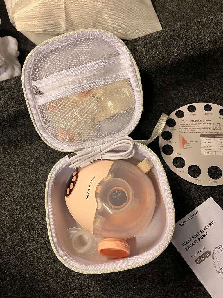 Draagbare Borstkolf - Heymommies Flow Lite, Ophalen, Nieuw, Borstkolf