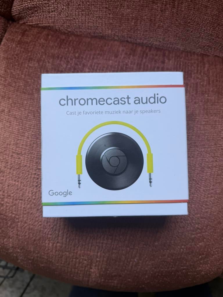 Google Chromecast Audio exclusief adapter, Ophalen of Verzenden, Zo goed als nieuw, Overige merken