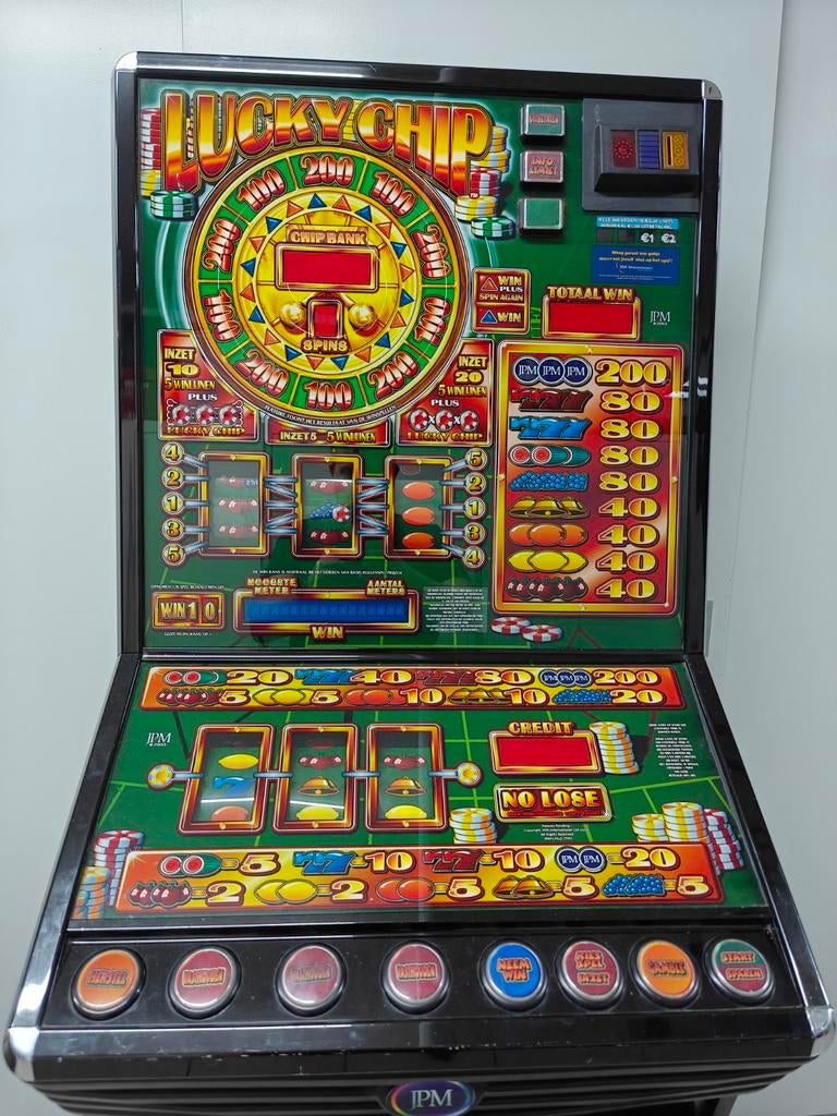 Gokkast JPM Lucky Chip, Verzamelen, Euro, Ophalen, Gebruikt