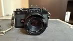Revu analoge fotocamera met accessoires, Audio, Tv en Foto, Fotocamera's Analoog, Ophalen, Gebruikt, Spiegelreflex, Overige Merken