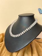 Bergkristal mat beschermt geluk zuivert healing intuïtie TIP, Wit, Nieuw, Verstelbaar, Ophalen of Verzenden