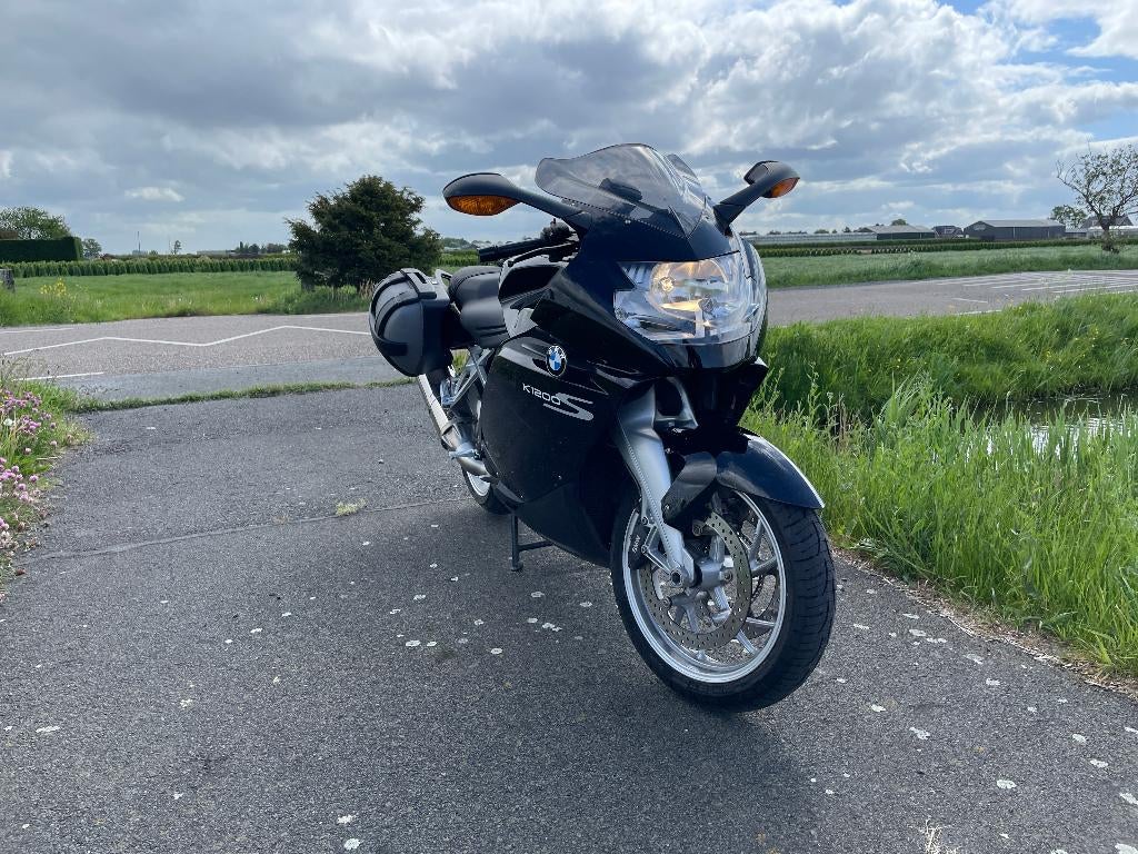BMW K1200S bj 2008. 47500 km / ESA / Handvatverwarming, Motoren, 4 cilinders, Motorrijbewijs A, Particulier, Meer dan 35 kW