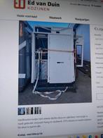 Achter deur met zijlicht, Doe-het-zelf en Verbouw, Deuren en Horren, 120 cm of meer, Nieuw, Ophalen of Verzenden, Buitendeur