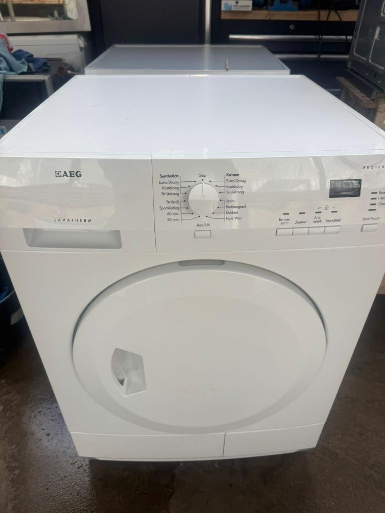 AEG Droger Condensdroger schoon garantie bezorging, 6 tot 8 kg, Minder dan 85 cm, Ophalen of Verzenden, Zo goed als nieuw