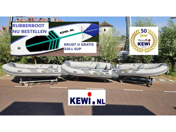 HONGHAI-RUBBERBOOT iets duurder VEEL- BETER 240 tot 390 lang, Watersport en Boten, Rubberboten, Nieuw, Overige merken