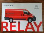 Citroen Relay folder, Boeken, Ophalen of Verzenden, Zo goed als nieuw, Citroën, Citroën