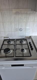 Gasfornuis losse plaat 4 pits, Witgoed en Apparatuur, Fornuizen, Ophalen, Minder dan 85 cm, 4 kookzones, Zo goed als nieuw