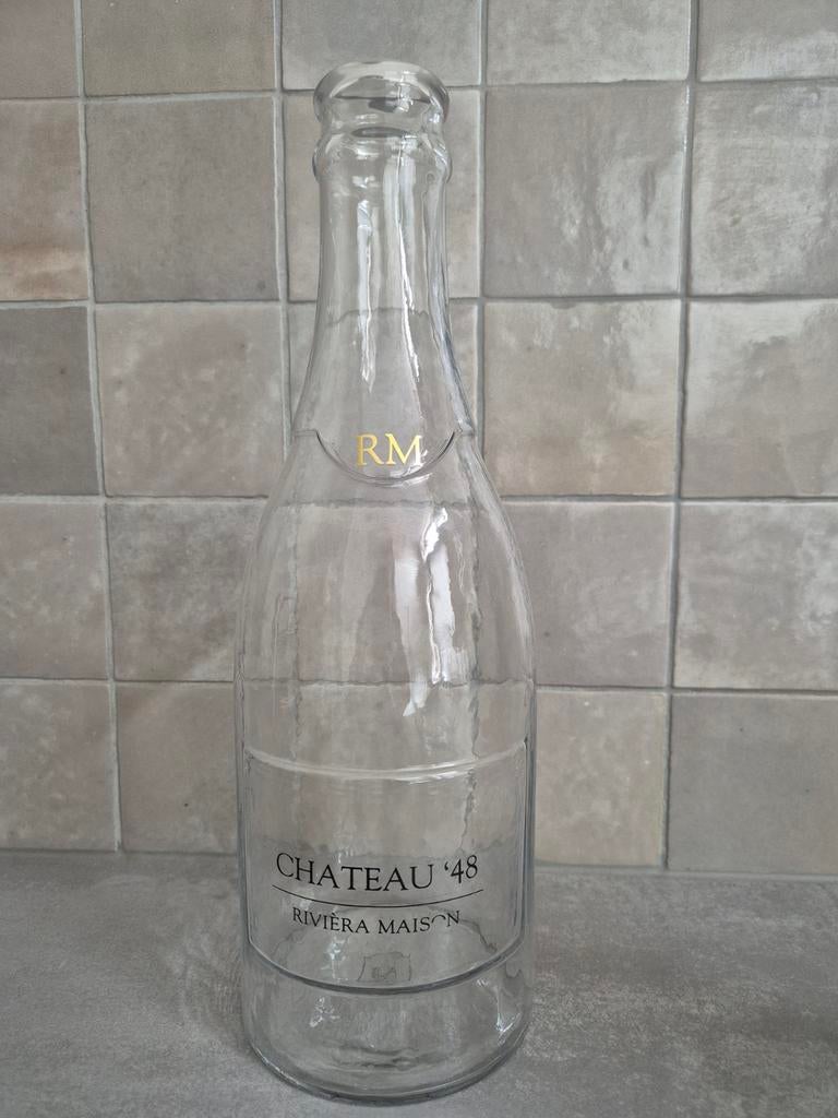 Fles/vaas RIVIERA MAISON, Ophalen, Overige kleuren, Minder dan 50 cm, Glas