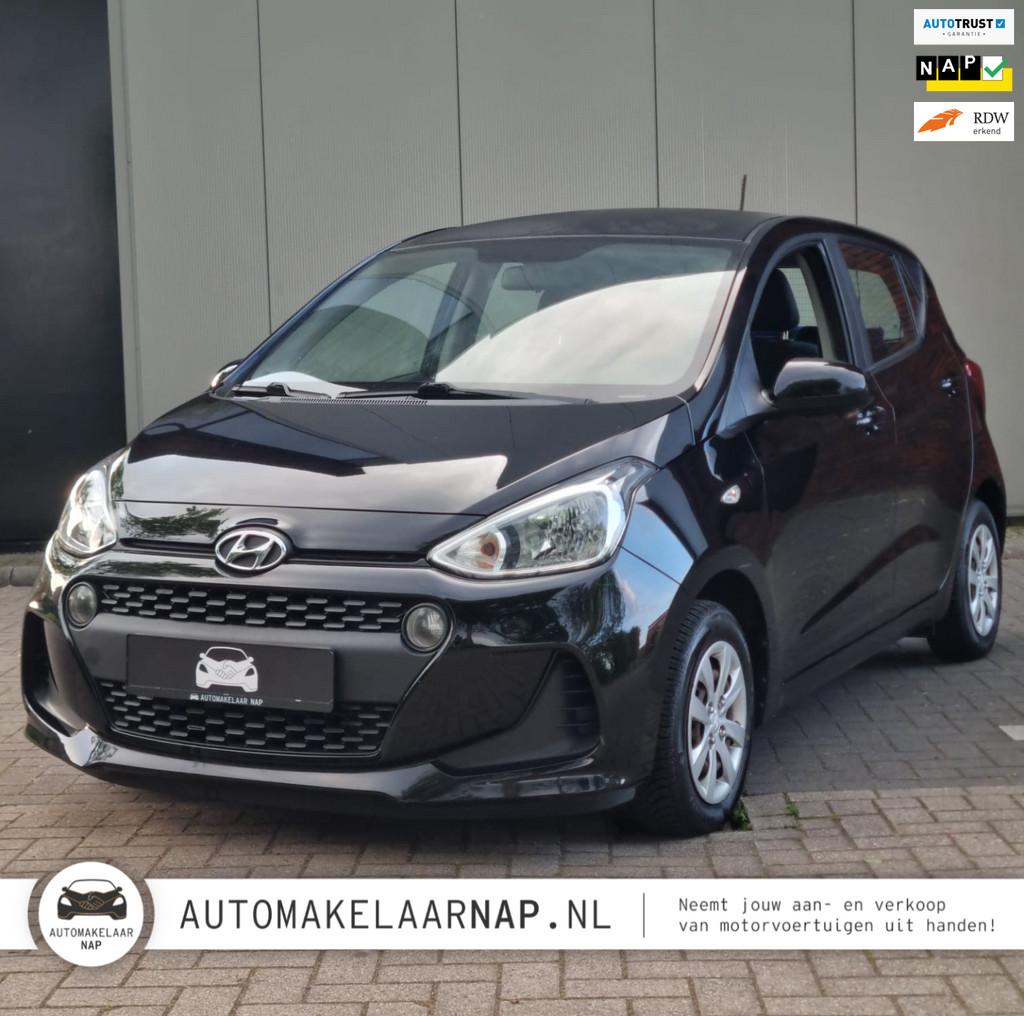 Hyundai I10 1.0i Comfort / Apple Carplay / Navi / Onderhouds, Voorwielaandrijving, Start-stop-systeem, Gebruikt, 4 stoelen