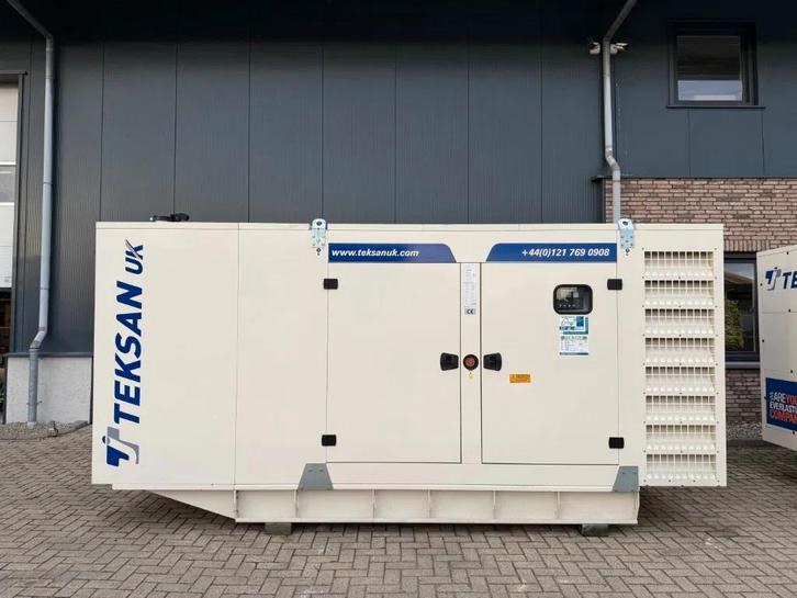 Doosan P158LE Teksan 440 kVA Silent Noodstroom generatorset, Zakelijke goederen, Machines en Bouw | Aggregaten, Ophalen of Verzenden