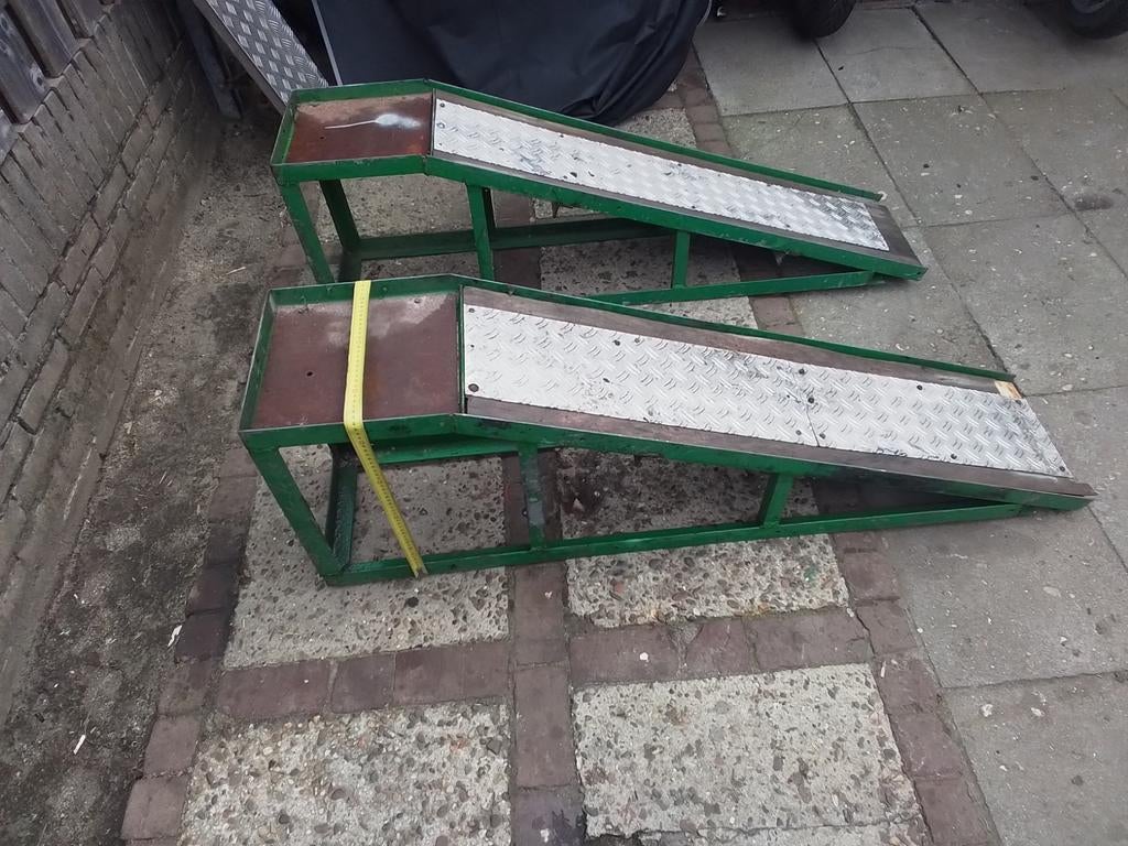 Oprijbokken hoog 45 cm, Ophalen