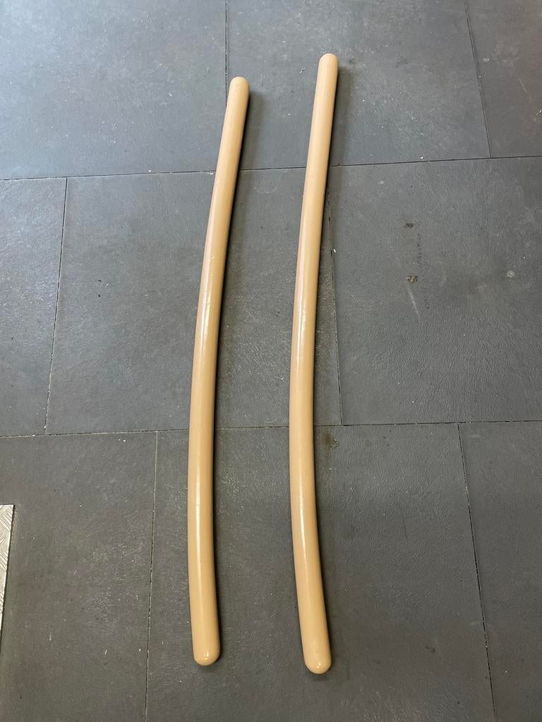 Ronde beuken leuning 38 mm op maat gemaakt - FSC - Leverbaar van 500 tot 4500mm - Online Houtspecialist