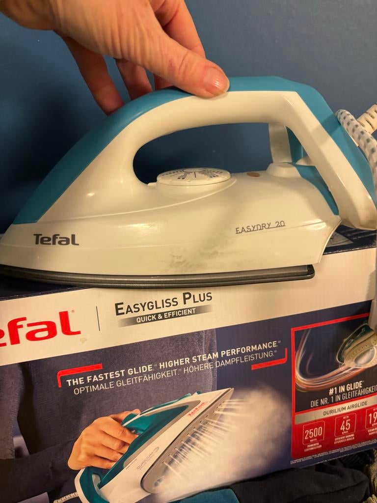 Tefal Easygliss Plus Strijkijzer - Snel & Efficiënt, Witgoed en Apparatuur, Strijkijzers en Strijkplanken, Ophalen, Zo goed als nieuw