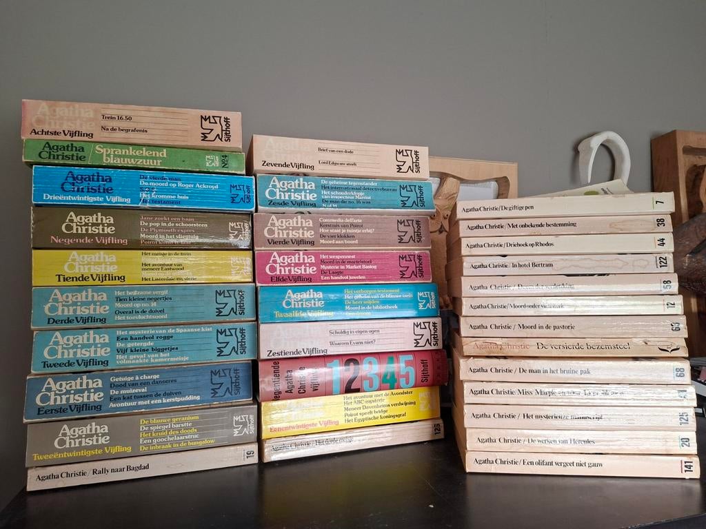 Agatha Christie boeken. Alleen ophalen., Ophalen