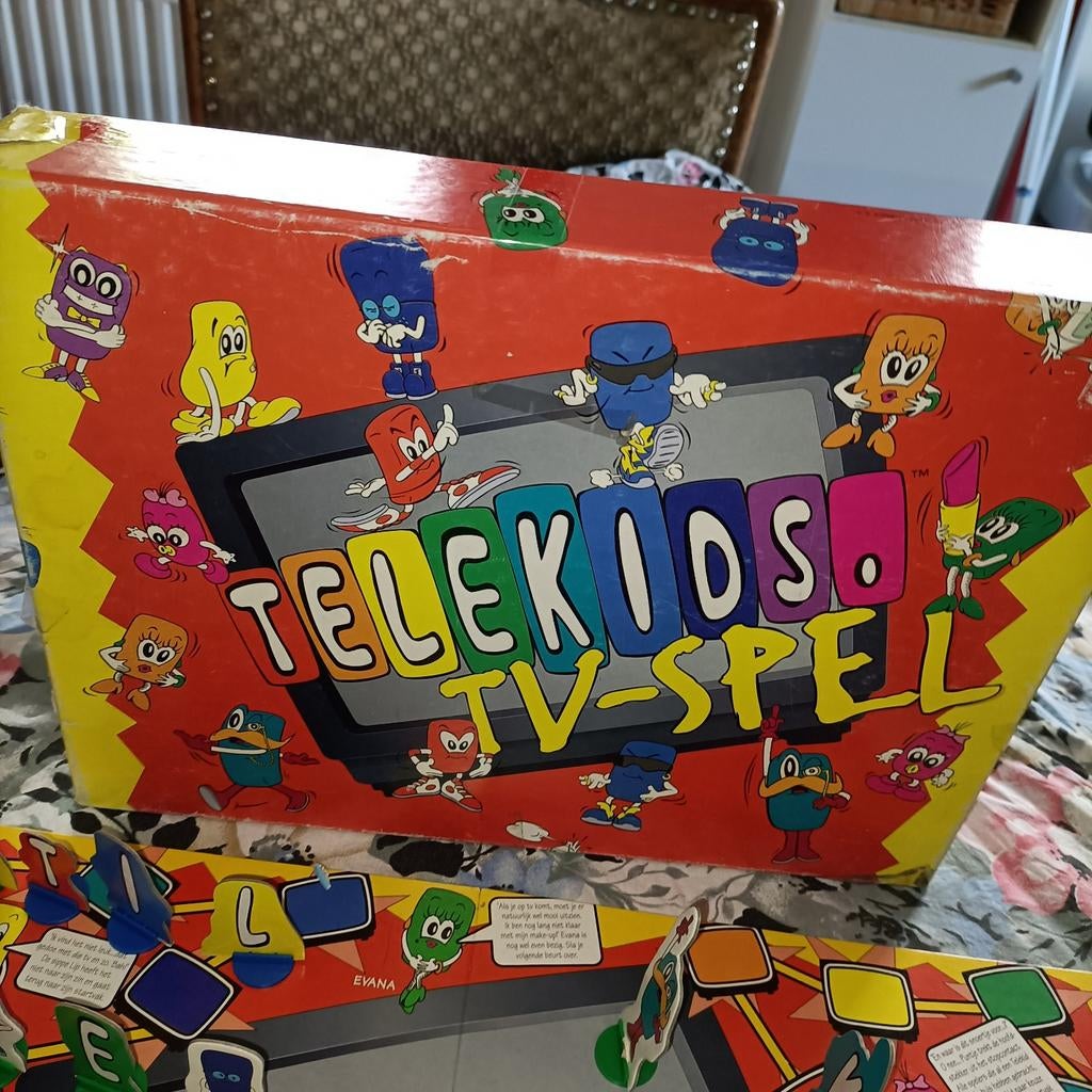 Telekids TV spel bordspel ! Carlo en Irene, Ophalen of Verzenden