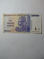 Zimbabwe 10 miljarden dollars 2008, Ophalen of Verzenden, Zimbabwe