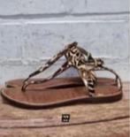 Sam Edelman - Prachtige leren sandalen maat 36 - Nieuw, Bruin, Sam Edelman, Nieuw, X