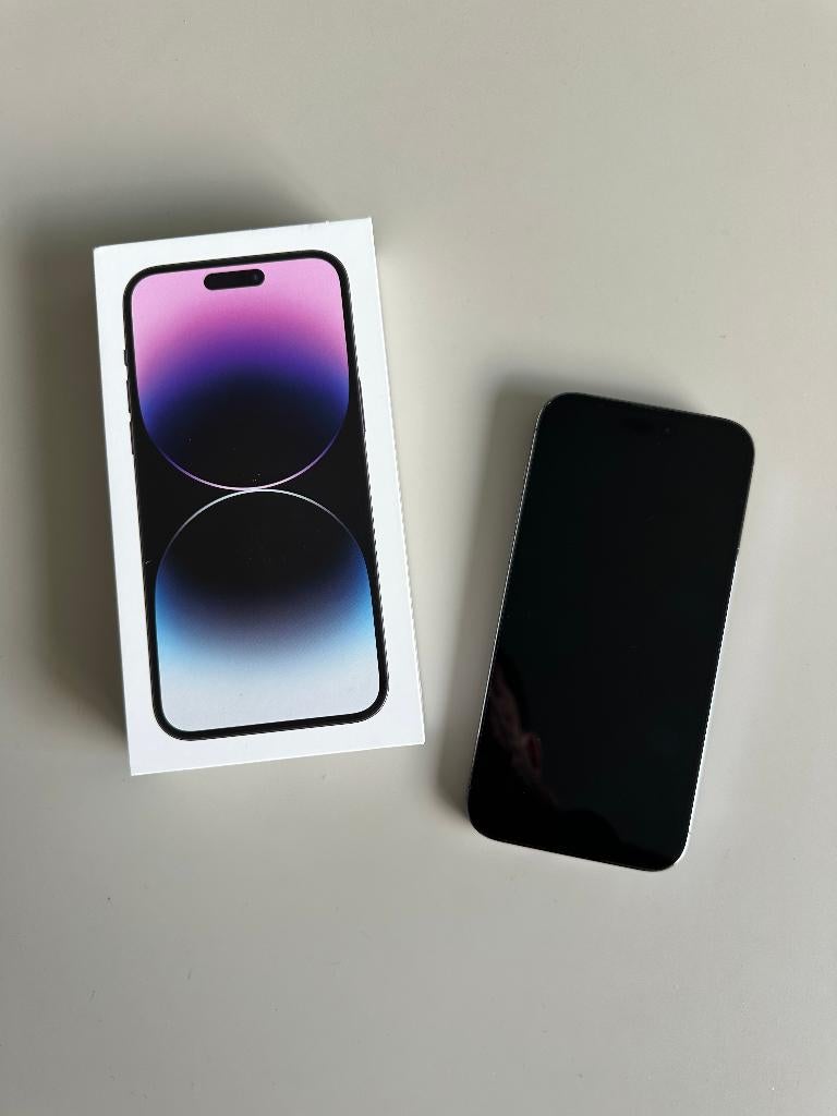 iPhone 14 Pro Max 128GB Deep Purple, Ophalen, 86 %, Paars, Zonder simlock