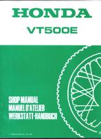Honda VT500 E addendum shop manual (2149z), Motoren, Ophalen of Verzenden, Honda