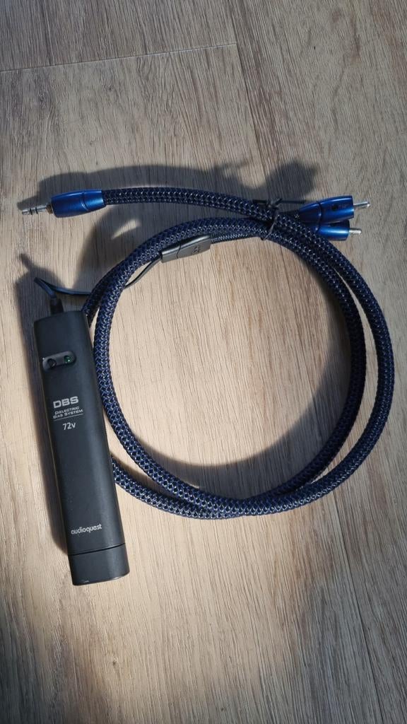 Audioquest Victoria 3.5mm naar RCA, 1 meter, Ophalen of Verzenden, Minder dan 2 meter, Interlink-kabel