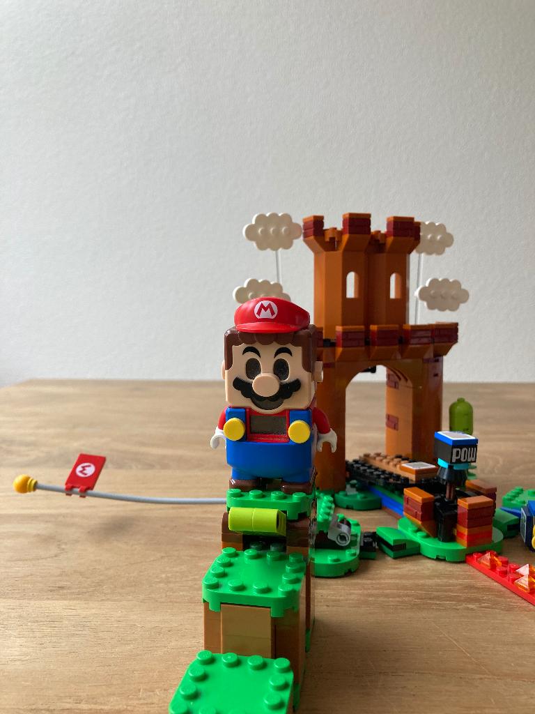Lego Mario 71362 De bewaakte vesting, Ophalen of Verzenden, Zo goed als nieuw, Complete set, Lego