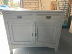 Vintage TV-kastje / Dressoir - Grijs, Ophalen, Gebruikt, Vintage, Klassiek, Minder dan 100 cm