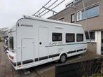 Dethleffs c-joy 480 qlk full options, stapelbed,, Dethleffs, 5 tot 6 meter, Tot en met 6, Omvormbare zithoek