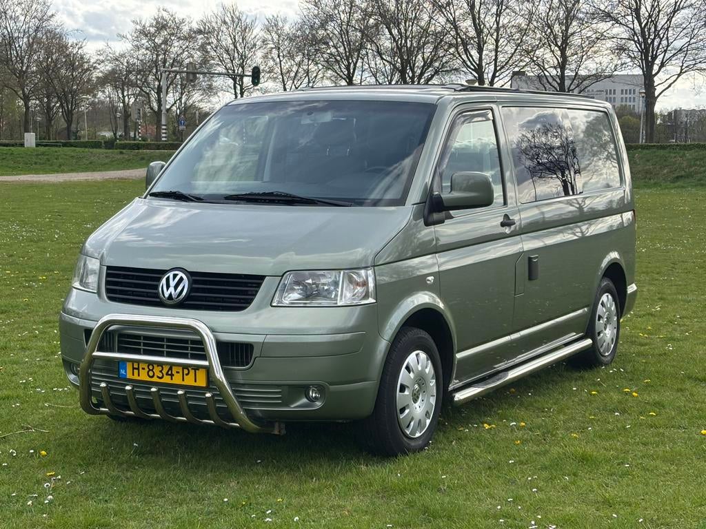 Nette VW T5 Camper 2004 1.9 tdi 210.000 km, Caravans en Kamperen, Campers, Hefdak, Volkswagen, Tot en met 2, Particulier
