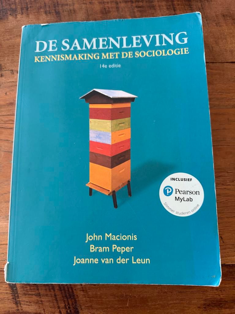 De Samenleving: Kennismaking met de Sociologie (14e editie), Boeken, Ophalen of Verzenden, Gamma, Gelezen, HBO