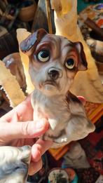 Vintage Hondenbeeldjes - Schattige Retro Decoratie, Verzamelen, Beelden en Beeldjes, Ophalen of Verzenden, Gebruikt, Dier