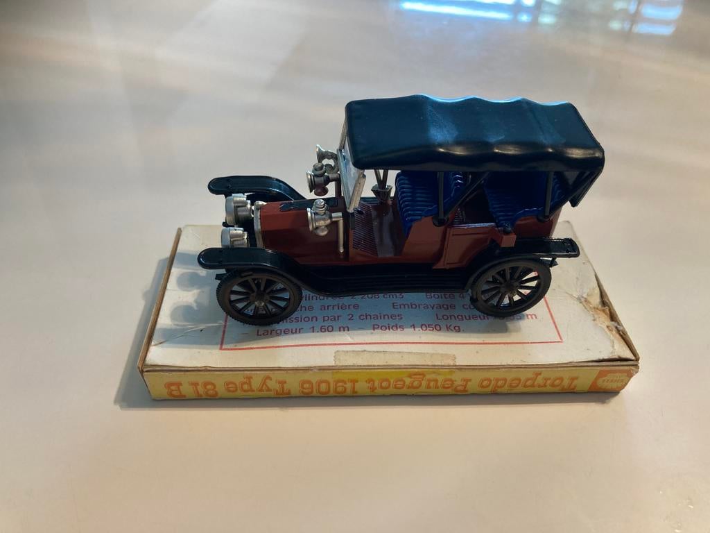 peugeot  torpedo 1906 type 81b, Ophalen of Verzenden, Zo goed als nieuw, Auto's