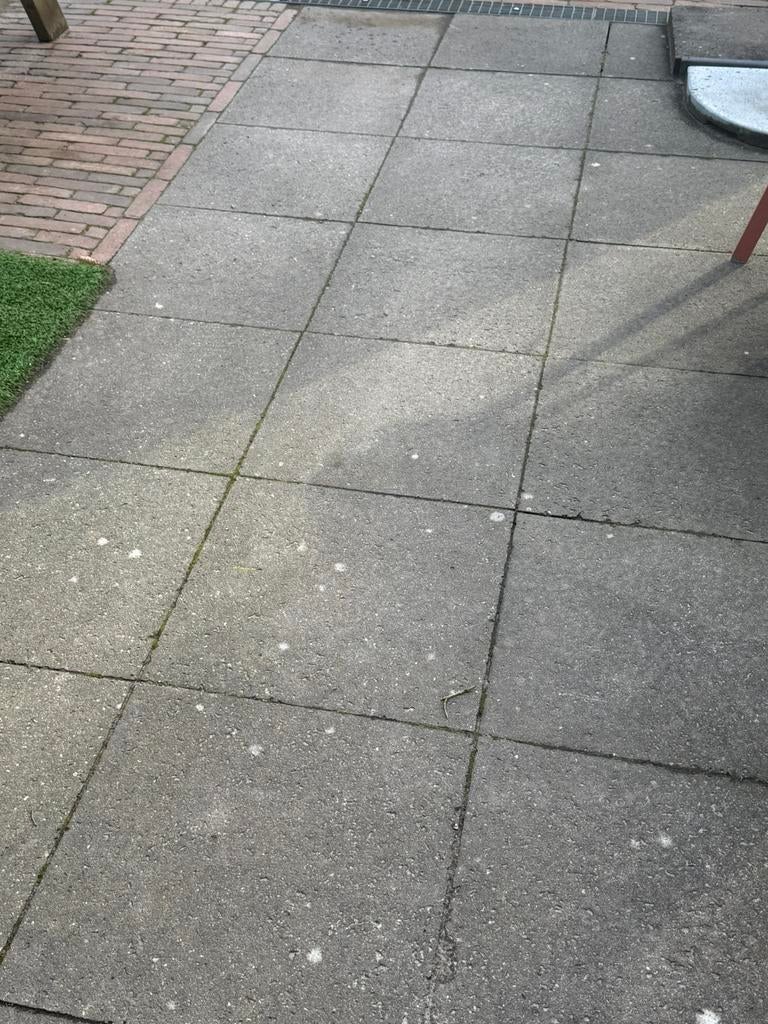 oud hollandse tegels 50x50x5cm antraciet, Tuin en Terras, Tegels en Klinkers, Ophalen, Gebruikt, Beton, Terrastegels