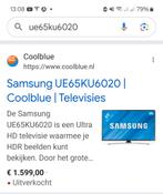 Samsung 65 inch 4K uhd smart tv., Ophalen, Zo goed als nieuw