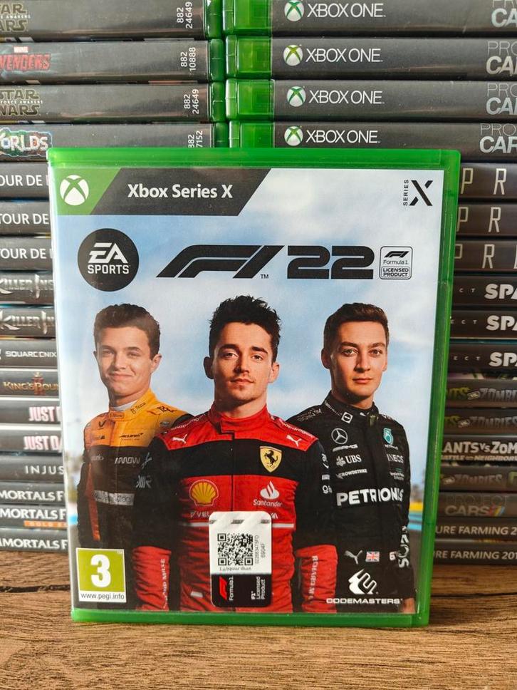 F1 22 Xbox series x, Spelcomputers en Games, Games | Xbox One, Zo goed als nieuw, 1 speler, Vanaf 3 jaar, Ophalen of Verzenden