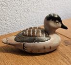 Eendje beige merk Colombo,10cm, beeldjes verzamelen vintage!, Ophalen of Verzenden