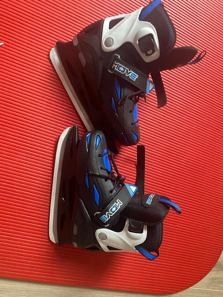 Verstelbare schaatsen 32-35, Sport en Fitness, Schaatsen, Ophalen of Verzenden, Zo goed als nieuw, IJshockeyschaatsen, Overige merken