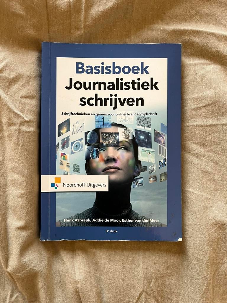 Basisboek Journalistiek Schrijven, Boeken, Studieboeken en Cursussen, Ophalen of Verzenden, Alpha, Gelezen, HBO