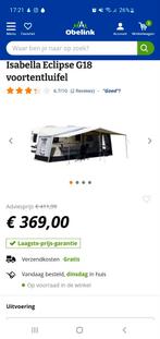 Isabelle eclipse g18 carbon gezocht, Ophalen of Verzenden, Zo goed als nieuw