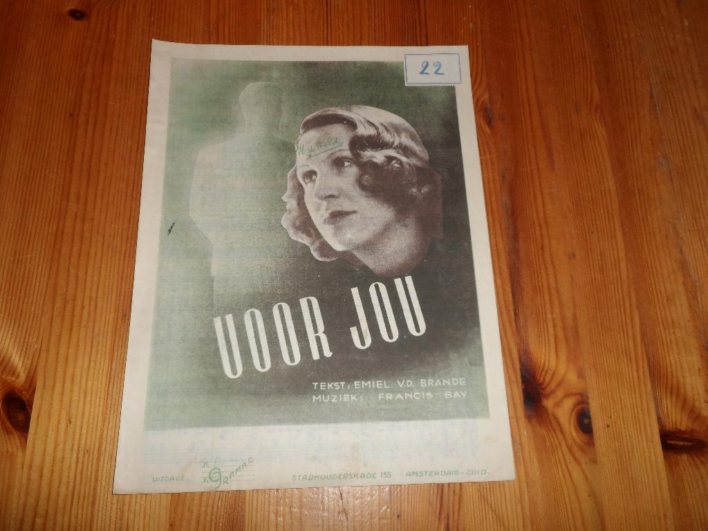 Voor jou - francis bay / emil van de brande, Ophalen of Verzenden, Artiest of Componist, Populair, Zang